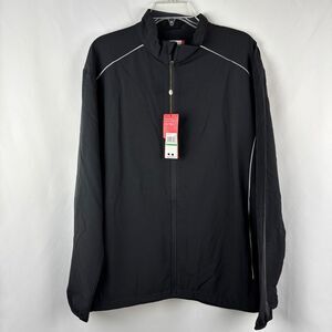 Ben Hogan Black Jacket With Zipper outside pockets and inner pockets - L - NWT